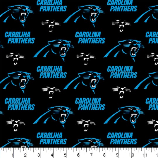 NFL® Carolina Panthers Logo Cotton Fabric